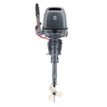 Лодочный мотор (4т) MIKATSU MF 5 FHS (аналог 6 л.с) + Внешний топливный бак 12л. - min