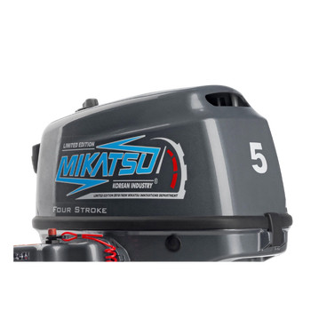 Лодочный мотор (4т) MIKATSU MF 5 FHS (аналог 6 л.с) + Внешний топливный бак 12л. - min