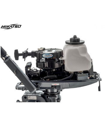Лодочный мотор (2т) MIKATSU M 5 FHS + Внешний топливный бак 12л.