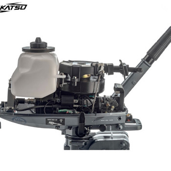 Лодочный мотор (2т) MIKATSU M 5 FHS + Внешний топливный бак 12л. - min